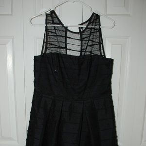 black semiformal gown